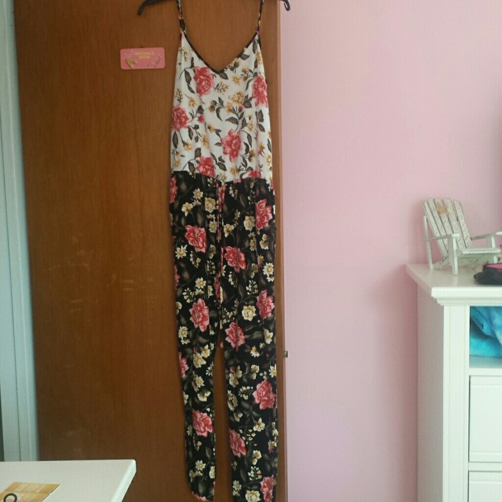 Urban Outfitters Floral Jumpsuit by Nolitha